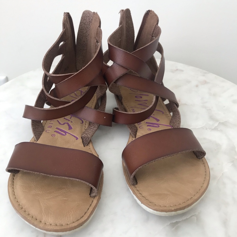 Blowfish Leather Sandal 6.5